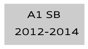 A1 SB 2012-2014