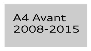 A4 Avant 2008-2015